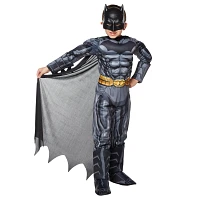 Kids Grey and Black 3D Batman Costume - DC Comics