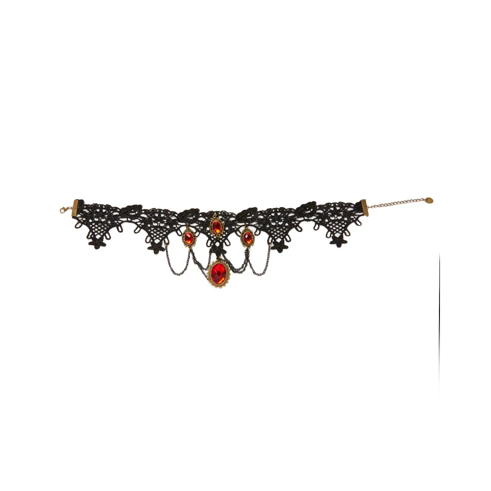 Black Lace Vampire Choker