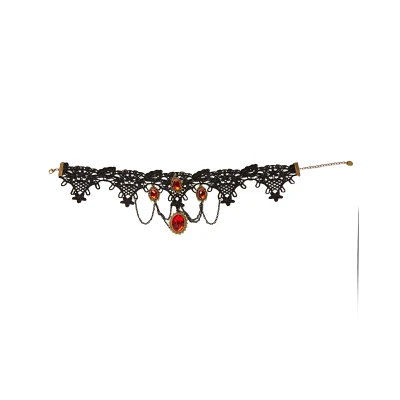 Black Lace Vampire Choker