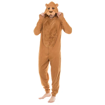 Adult Lion Jumpsuit Costume