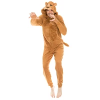 Adult Lion Jumpsuit Costume