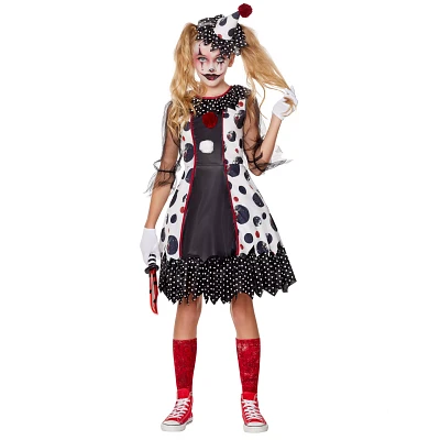Kids Creepy Clown Costume