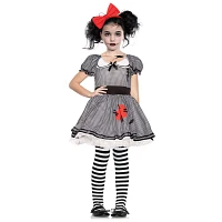 Kids Wind-Up Doll Costume