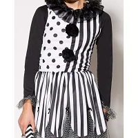 Adult Twisted Trickster Clown Costume