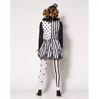 Adult Twisted Trickster Clown Costume