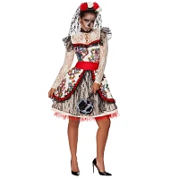 Adult Sugar Skull Bride Costume