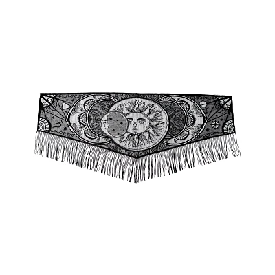Vintage Tarot Mantel Scarf