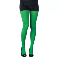 Opaque Tights - Green