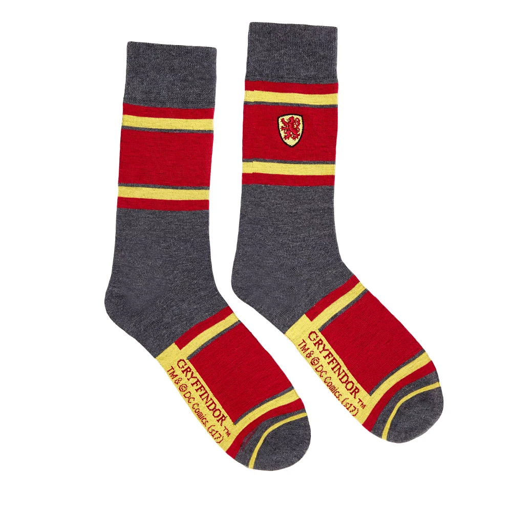 Gryffindor Embroidered Crew Socks - Harry Potter