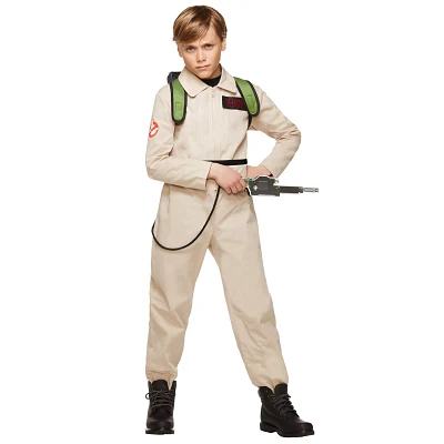 Kids Ghostbusters Boys One Piece Costume with Proton Pack - Classic
