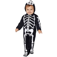 Toddler Skeleton Coveralls
