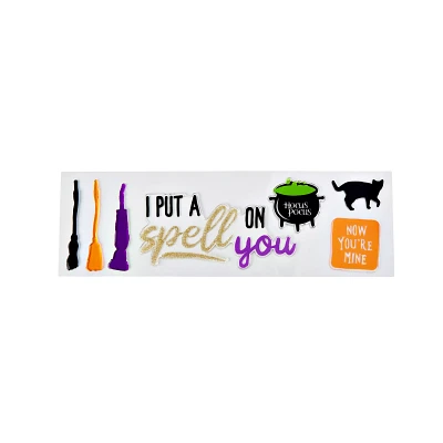 Hocus Pocus Spell Gel Window Cling - Disney