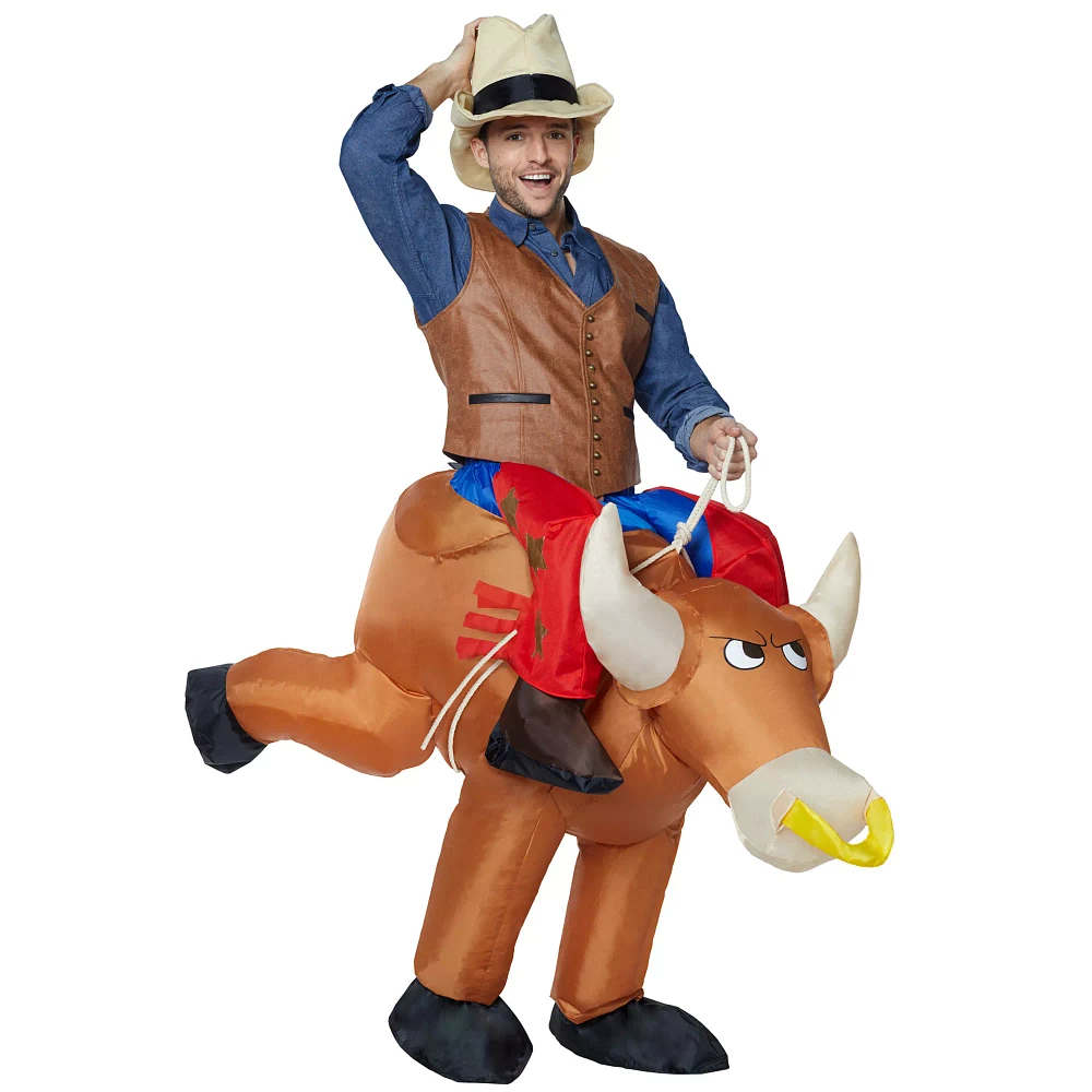 Adult Bull Rider Inflatable Costume