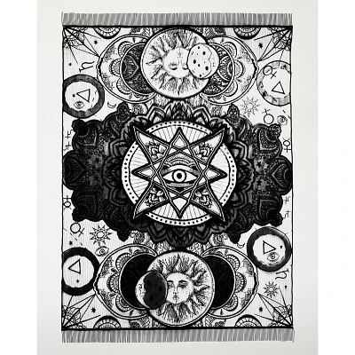 7 Ft Tarot Celestial Tablecloth