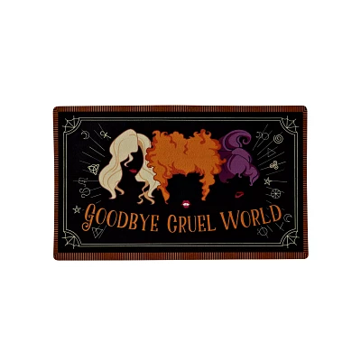 Goodbye Cruel World Doormat - Hocus Pocus