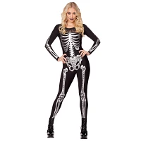 Adult Skeleton Catsuit