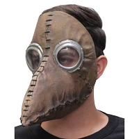 Brown Plague Doctor Half Mask