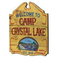 Welcome to Camp Crystal Lake Sign - Friday the 13th