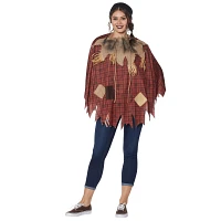 Plaid Scarecrow Poncho