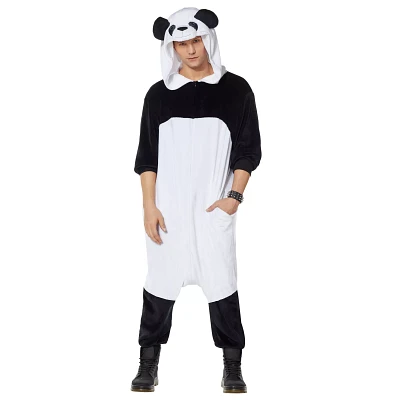 Adult Panda Jumpsuit Costume