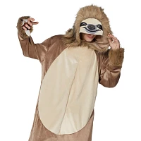Adult Faux Fur Sloth Jumpsuit