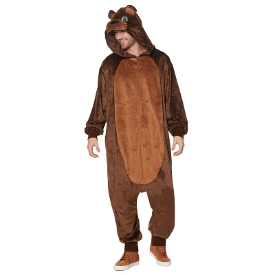 Adult Bear Jumpsuit Costume