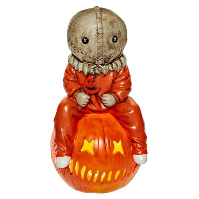 16 Inch Light-Up Sam Statue Decoration - Trick 'r Treat