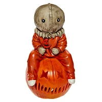 16 Inch Light-Up Sam Statue Decoration - Trick 'r Treat