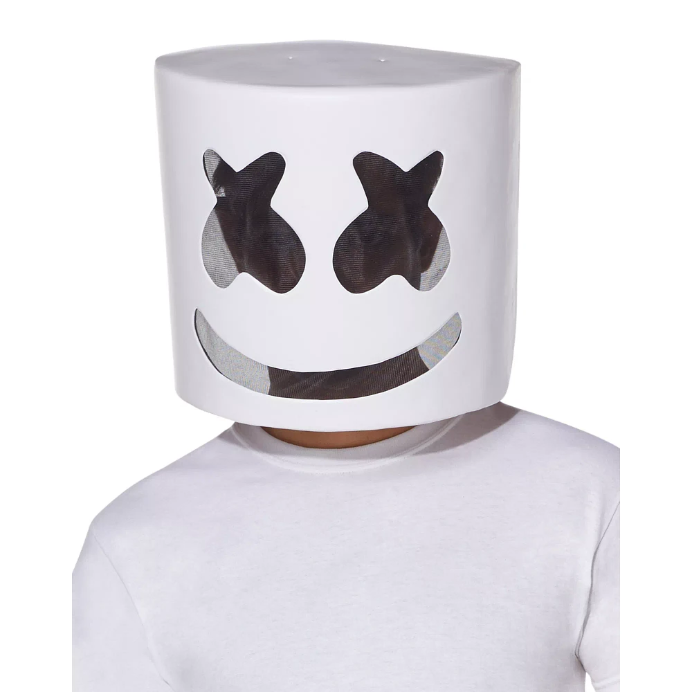 Kids Mesh Marshmello Half Mask
