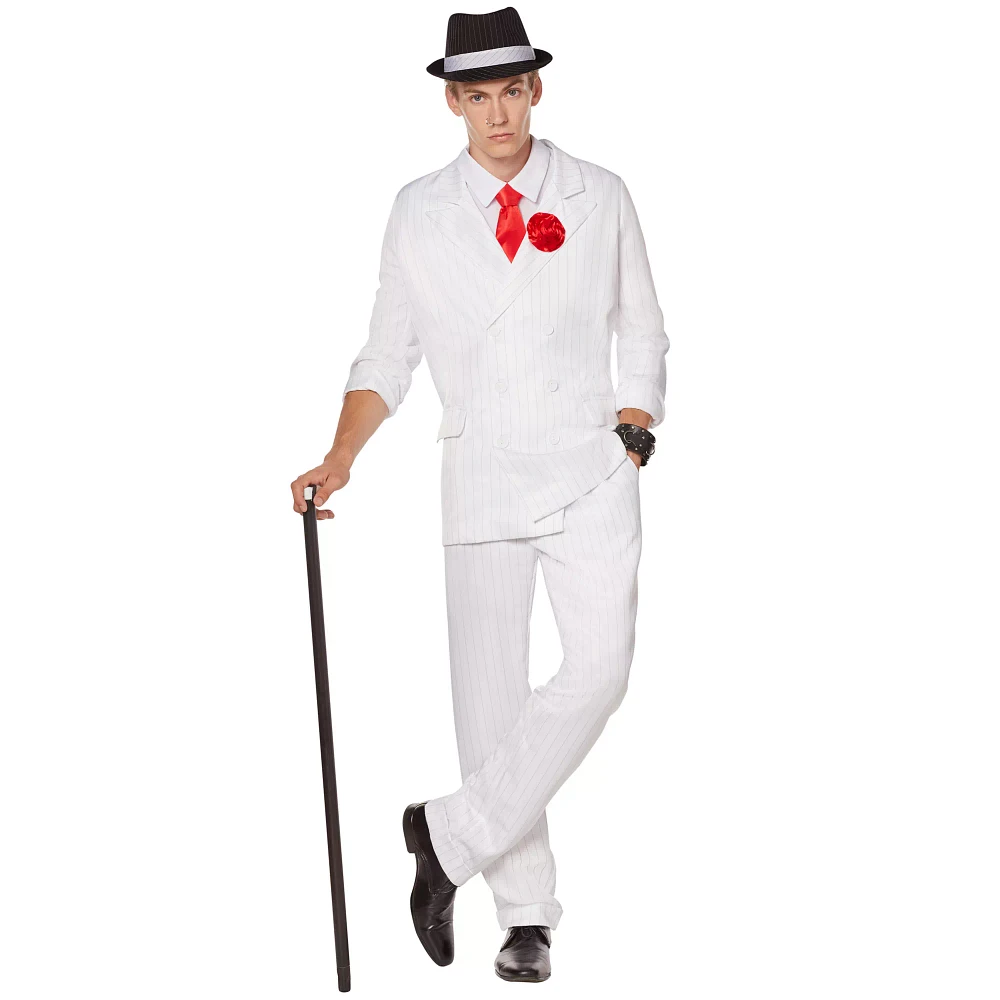 Adult White '20s Mobster Suit