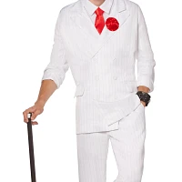 Adult White '20s Mobster Suit