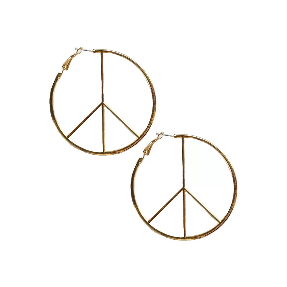 Peace Sign Earrings