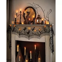 Light-Up LED Mantel Scarf - Hocus Pocus