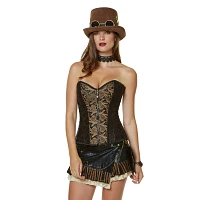 Applique Steampunk Corset