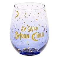 Be Wild Moon Child Stemless Glass - 22 oz.