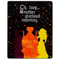 Makes Me Sick Fleece Blanket - Hocus Pocus