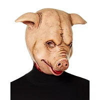 Severed Pig Head Full Mask