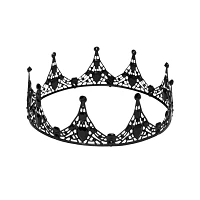 Black Skeleton Crown