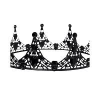Black Skeleton Crown