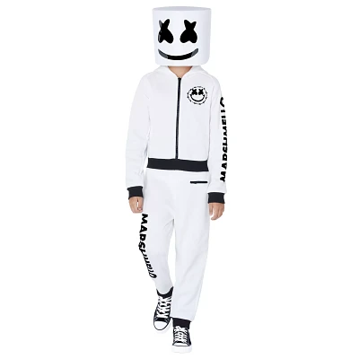 Kids Marshmello Logo Jumpsuit Costume