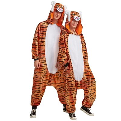 Adult Tiger Jumpsuit Costume