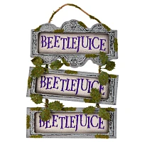 Beetlejuice Ladder Sign