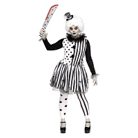 Adult Twisted Trickster Clown Costume