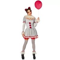 Adult Pennywise Clown Dress Costume - It: Chapter Two