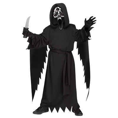 Kids Chrome Ghost Face Costume