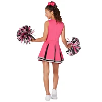 Kids Pink Cheerleader Costume