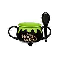 Cauldron Soup Mug With Spoon 20 oz. - Hocus Pocus