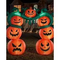 9 Ft Light-Up Jack-O'-Lantern Archway Inflatable Decoration