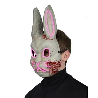 Light-Up EL Wire Bad Bunny Half Mask
