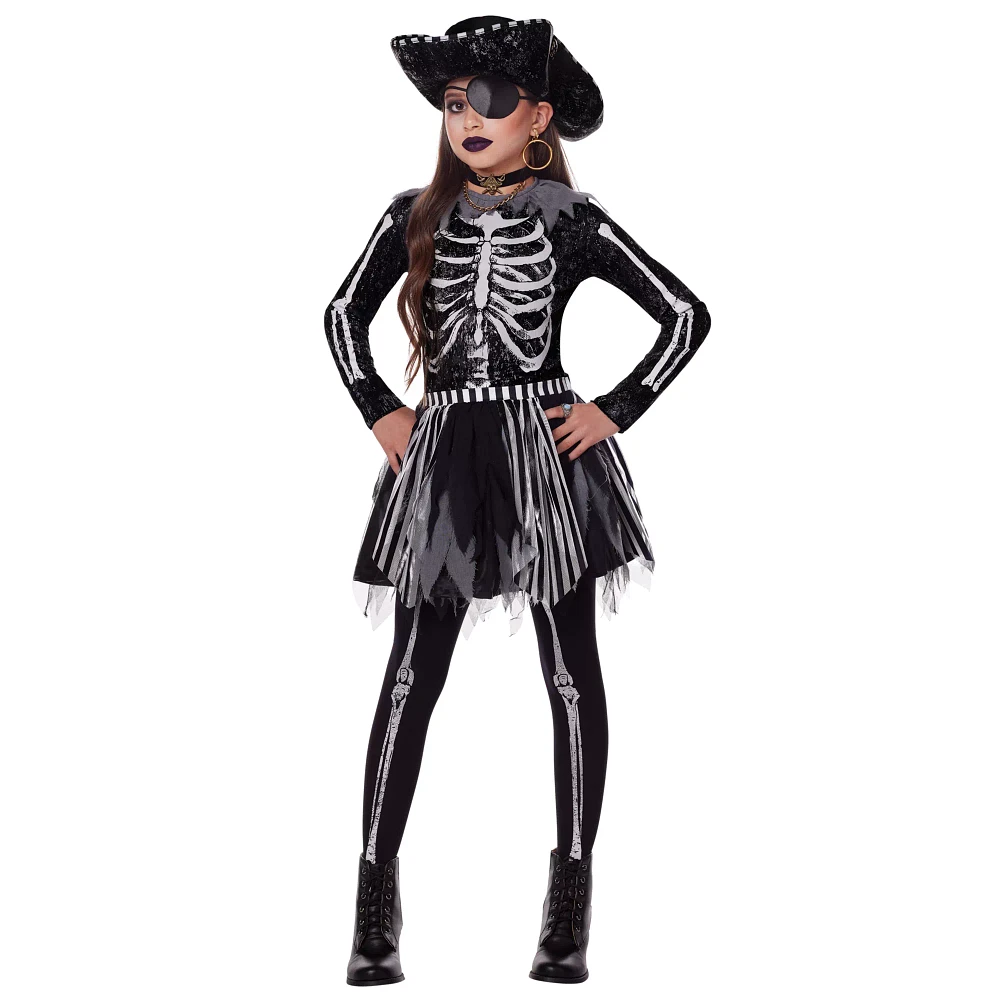 Kids Skeleton Pirate Costume